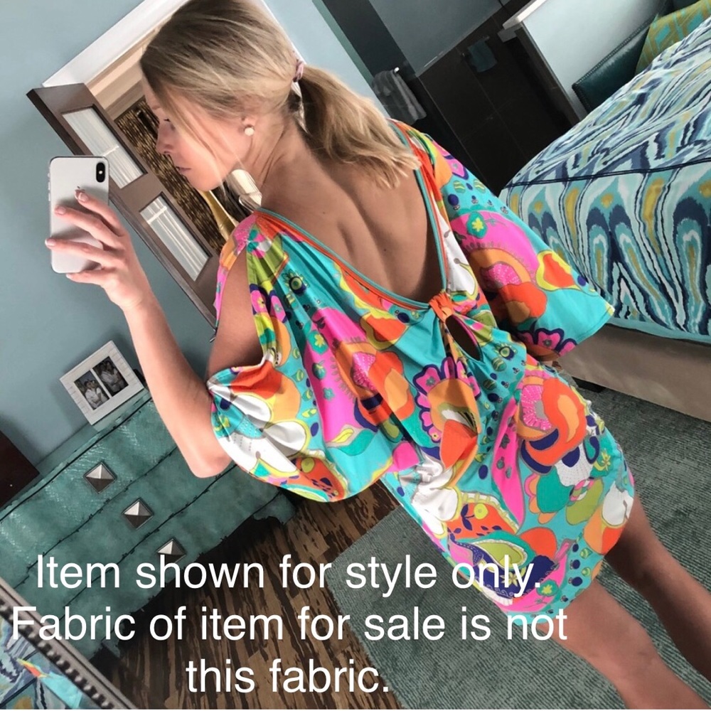 Trina Turk Coverup and matching Tankini Top